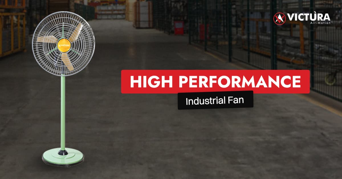 Why Warehouses and Factories Prefer High Performance Industrial Fans